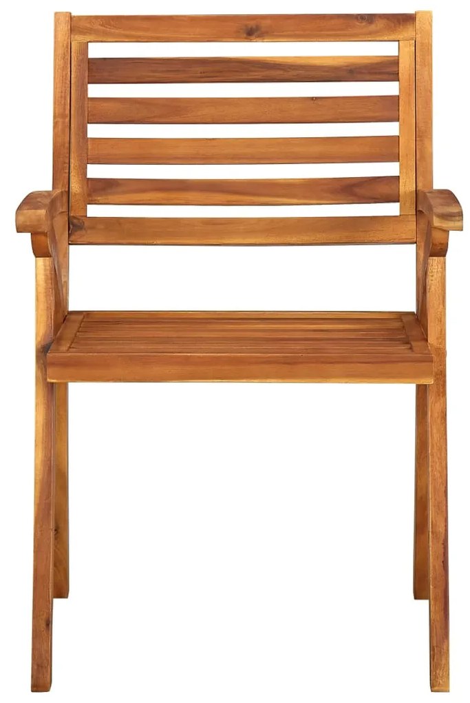vidaXL Záhradné stoličky 2 ks akáciový masív