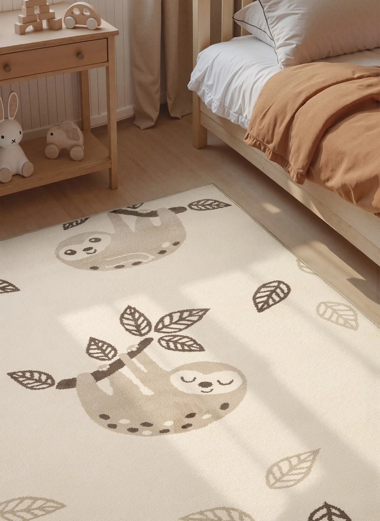 Hanse Home, Detský koberec Adventures 106424 Cream Multicolor, 160x235, béžová, detská izba