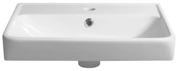 Bruckner - Zapustené umývadlo NEON 45x41,5 cm keramika/biela