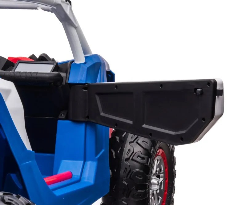 LEAN CARS ELEKTRICKÉ AUTÍČKO BUGINA XB-2118 POLÍCIA - 4x4 - Modrá - 4x45W - BATÉRIA - 24V7Ah- 2024