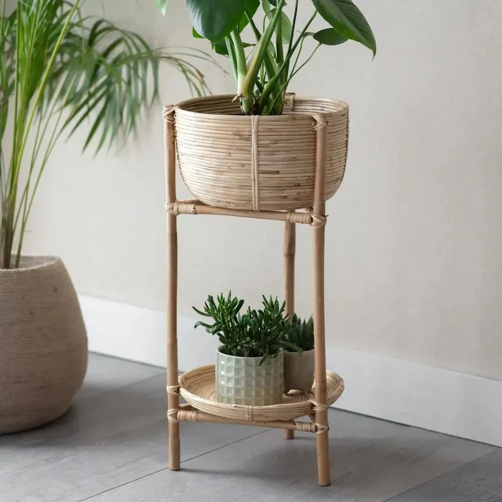 Garden Trading Ratanový stojan na kvety Mayfield