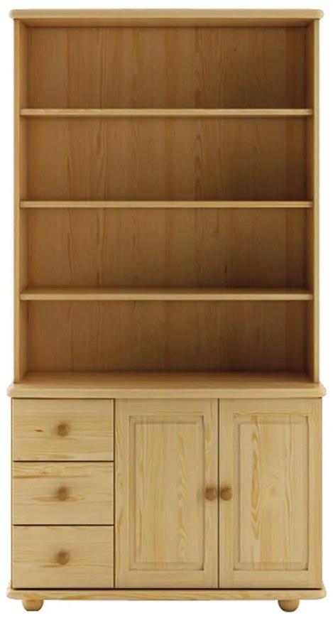 Vitrína z Borovice KW125 surová