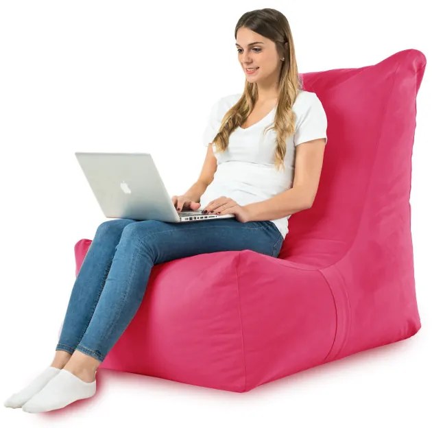 Moderné kreslo DISTINTO ružová