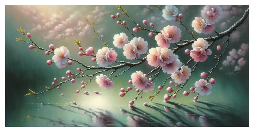 Obraz rozkvitnutá sakura