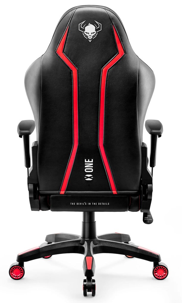 Herné kreslo Diablo X-One 2.0 King Size, čierno-červené