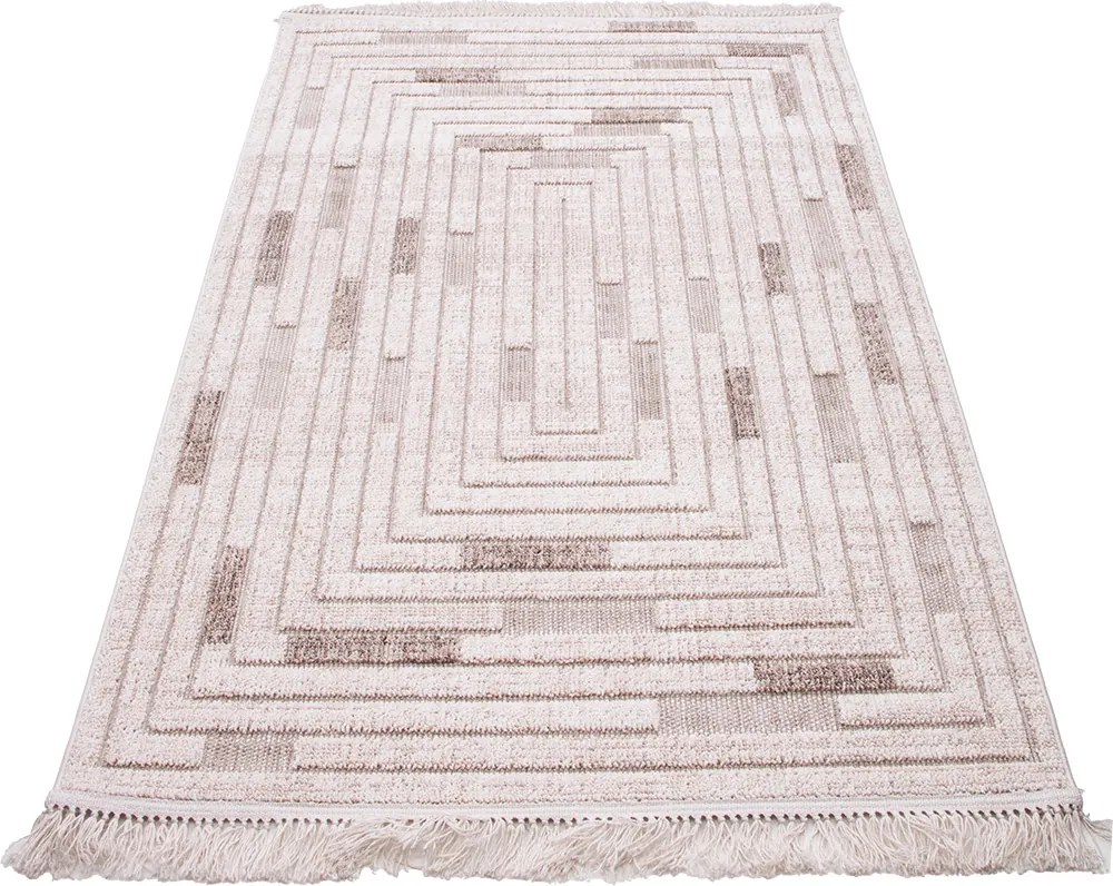 Koberec Benita 525 D.BEIGE/CREAM rozmery koberec: 160x230 cm