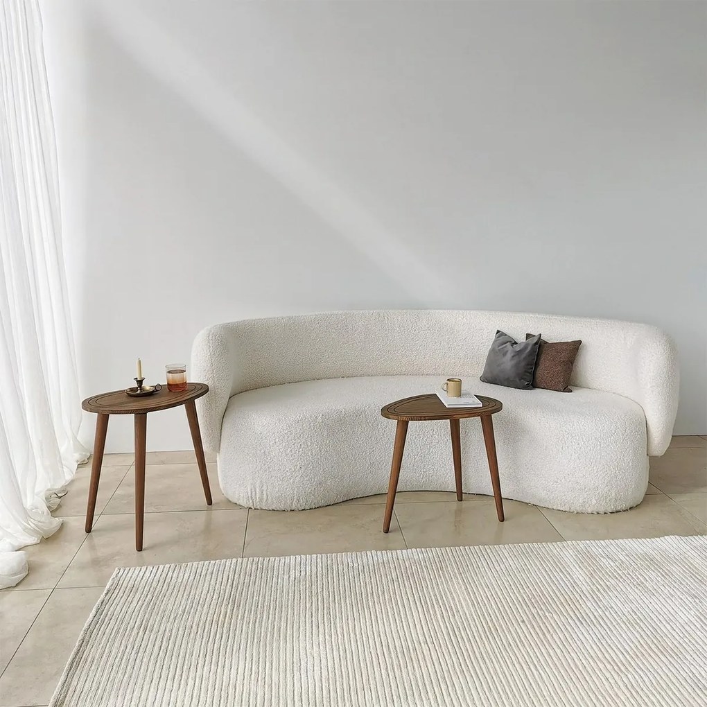 Súprava odkladacích stolíkov Sweet Walnut, 2 ks