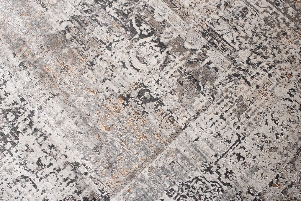 TA Koberec S756B ZMRŠŤOVANIE ANTRACIT FEYRUZ FFR Rozmer: 80x150 cm