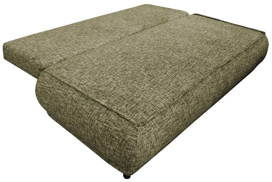 Rozkladacia pohovka PAROS- zelená