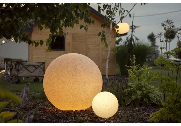 Kanlux 36590 - Vonkajšia lampa STONO 1xE27/15W/230V pr. 31,5 cm IP65