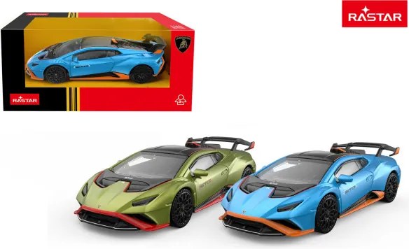 Model auta Lamborghini Huracán STO 1:43 RASTAR zelený