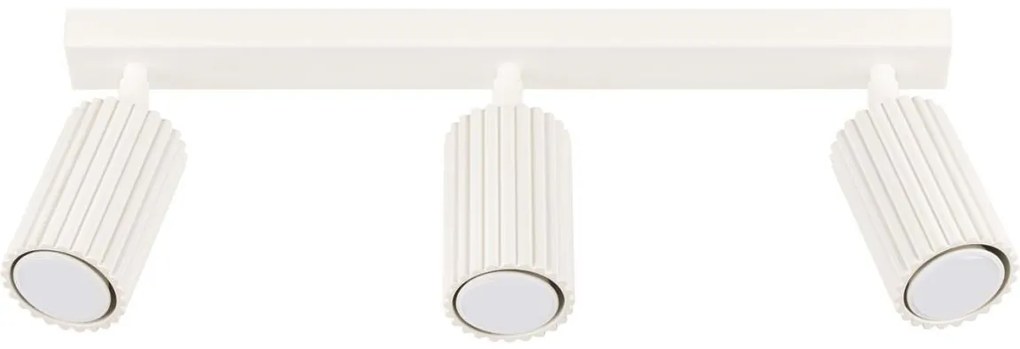 Sollux SL.1600 - Bodové svietidlo KARBON 3xGU10/10W/230V krémová