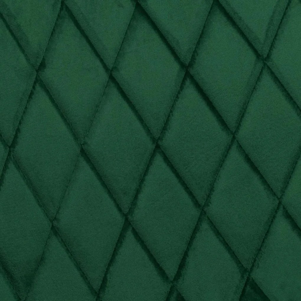 Čalúnená stolička DEXTER zamat zelená