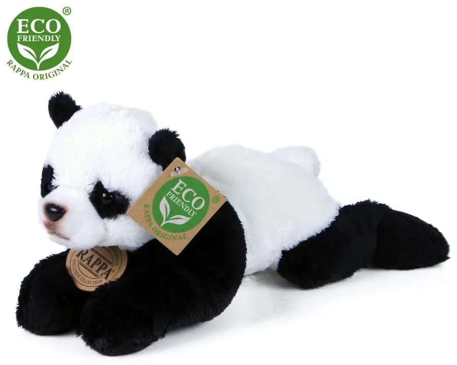 Plyšová panda ležiaci 18 cm ECO-FRIENDLY