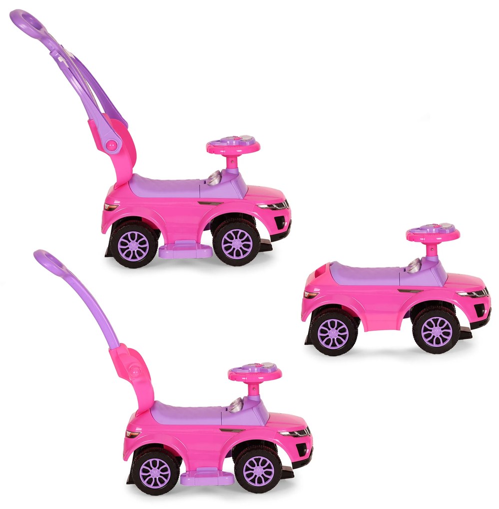 Hračkárske auto 3v1 Rider Walker Pusher Super Car