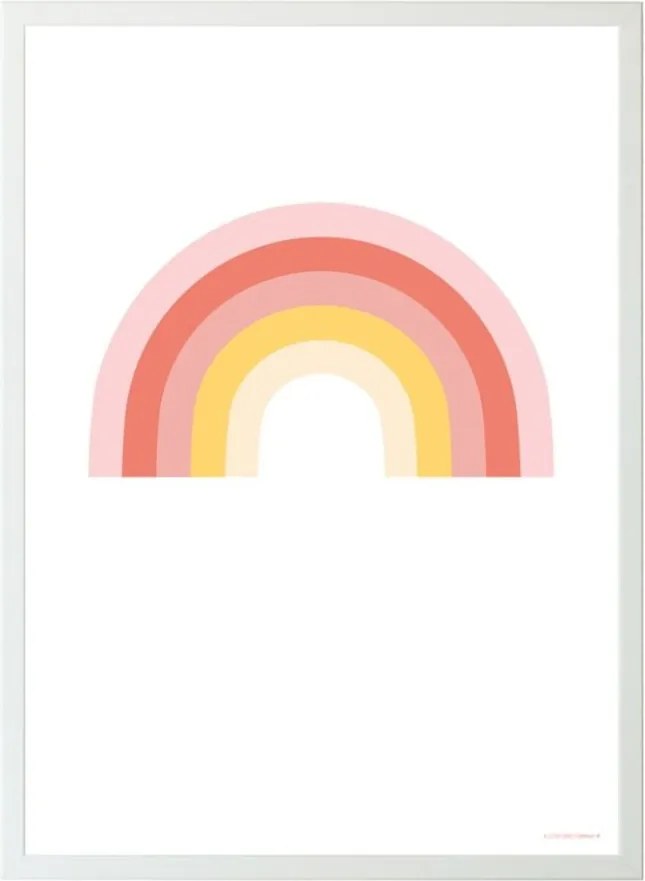 Plagát do detskej izby dúha 50x70 cm