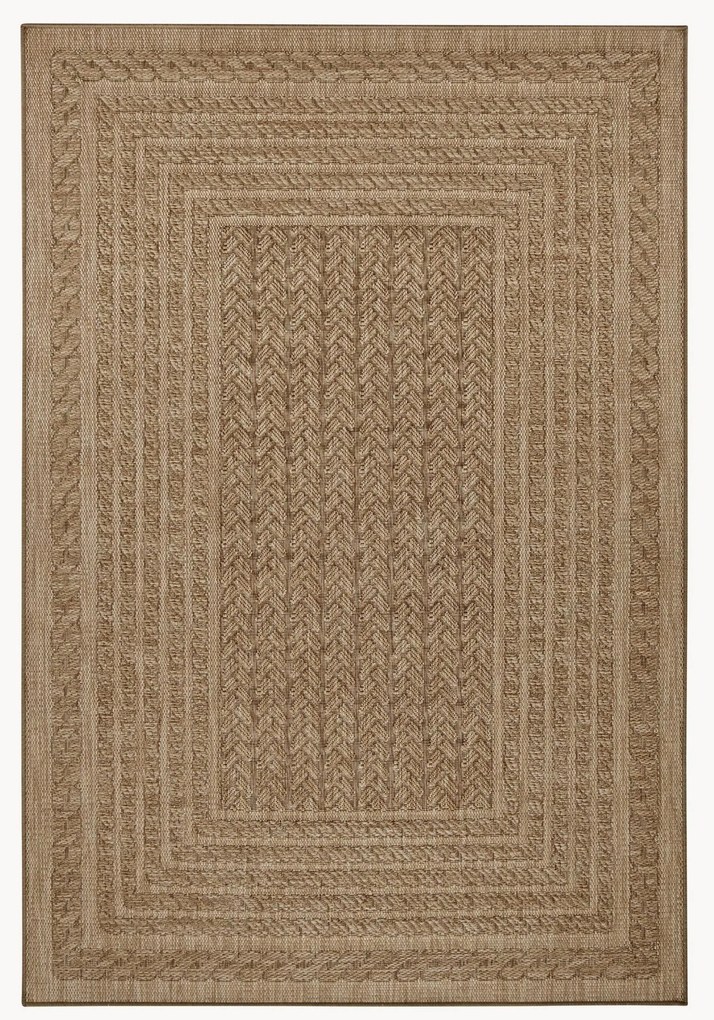 Koberec do interiéru/exteriéru v jutovom vzhľade Limonero