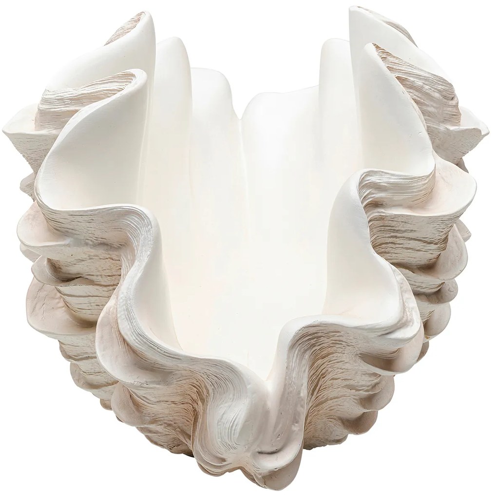 Concha váza biela 29 cm