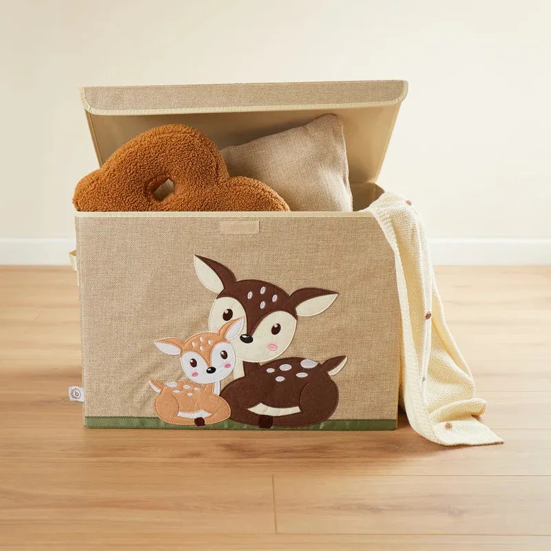 Bieco - Úložný box s vekom - jelenčeky