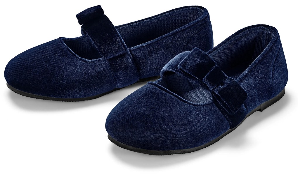 Detské zamatové balerínky