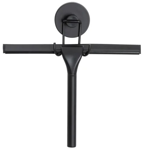 WENKO 24731100 - stierka do sprchy VACUUM-LOC, okrúhla, 24,5 x 25 cm, čierna