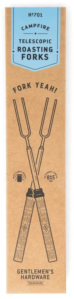 GENTLEMEN'S HARDWARE Teleskopické vidlice na opekanie – set 2 ks