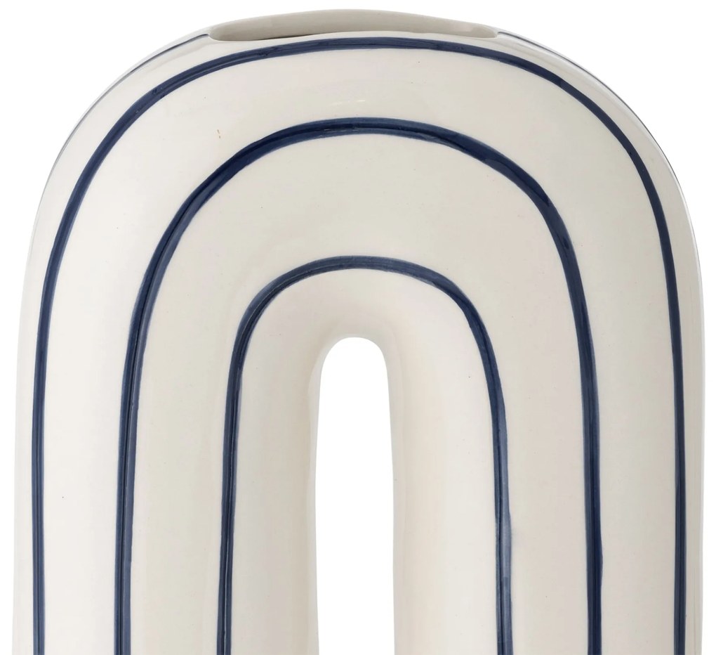 Bloomingville Keramická váza Mae Blue