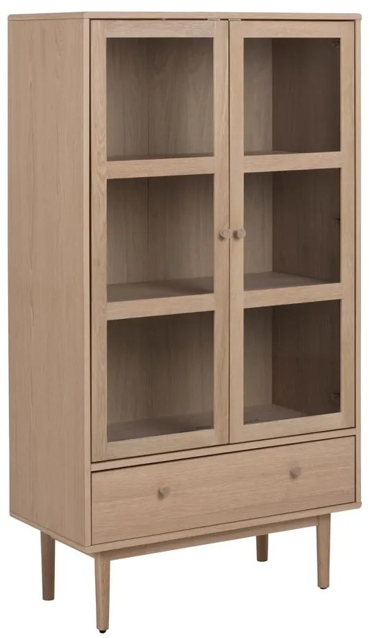 Vitrína v dubovom dekore Actona Aston