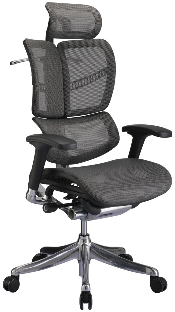 Kancelárska stolička Norfolk Ergonomic - Sivá