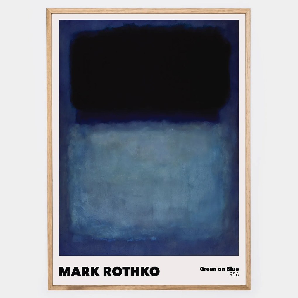 Plagát Green on Blue | Mark Rothko
