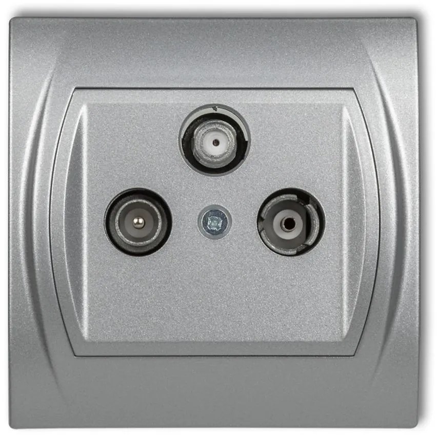 L 7LGS zásuvka R TV-SAT strieborná