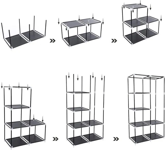 Šatníková skriňa RYG84H