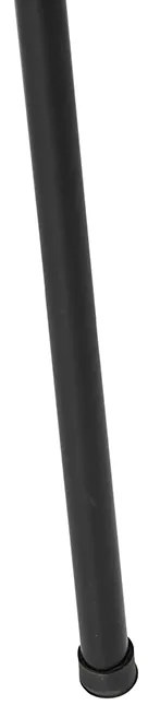 Stojaca lampa v štýle Art Deco trojnožka zlatá - Maro