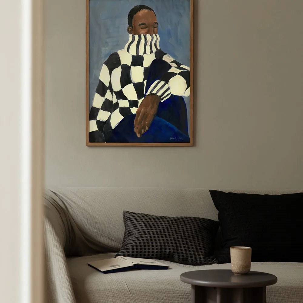 The Poster Club Plagát Check by Hanna Peterson 50x70 cm