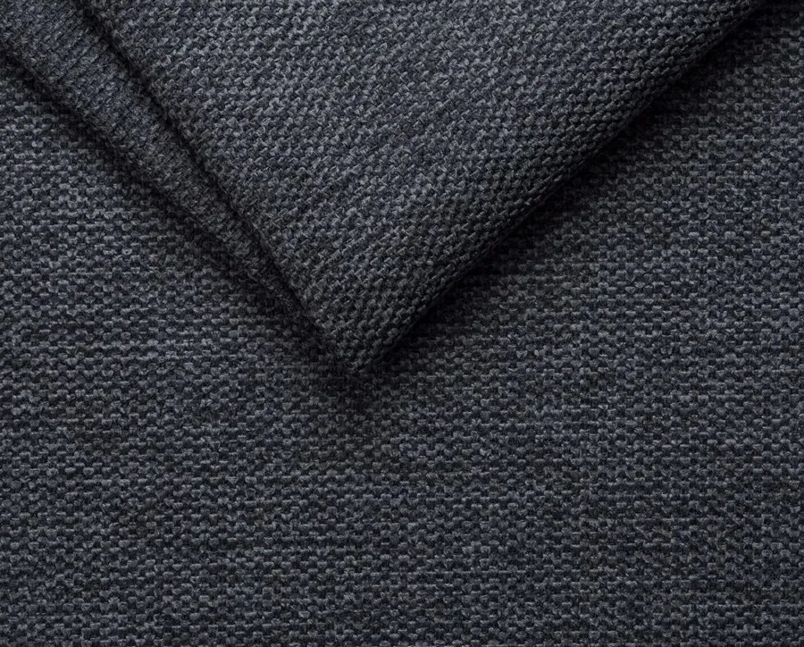 Rohová sedacia súprava Scala, antracitová šedá látka, ľavý roh