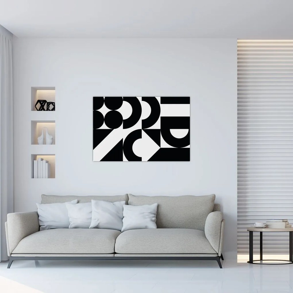 Obraz - Geometrická abstrakcia N⁰2 (90x60 cm)