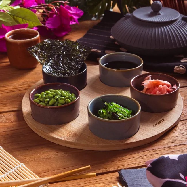 Sada servírovacích misiek RAMBLA s podnosom 893730