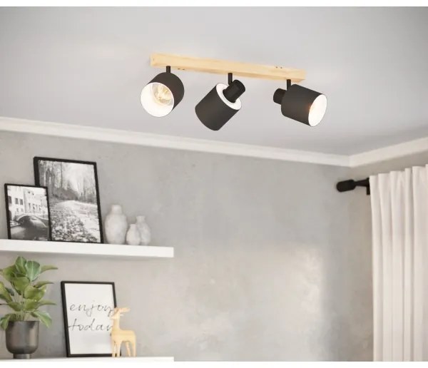 Eglo 99491 - Bodové svietidlo BATALLAS 3xE27/10W/230V