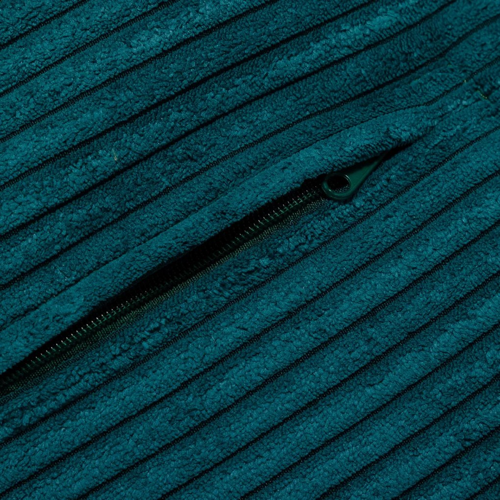 INTERMEDIC SK Kreslo Yoko Velvet – manšestrové kreslo s vankúšom, 75x70x30 cm Farba: SZ83 - krémová