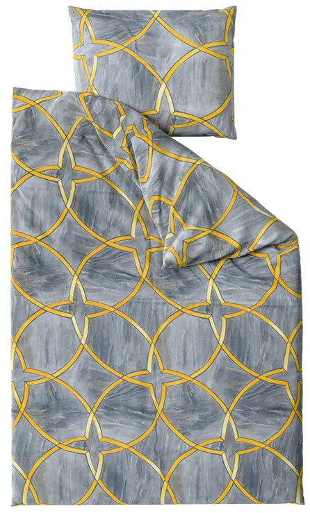 Obliečky z mikrovlákna RYNETH sivé Rozmer obliečky: 70 x 80 cm | 140 x 200 cm