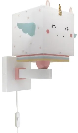 Dalber 64599 - Detské nástenné svietidlo LITTLE UNICORN 1xE27/15W/230V