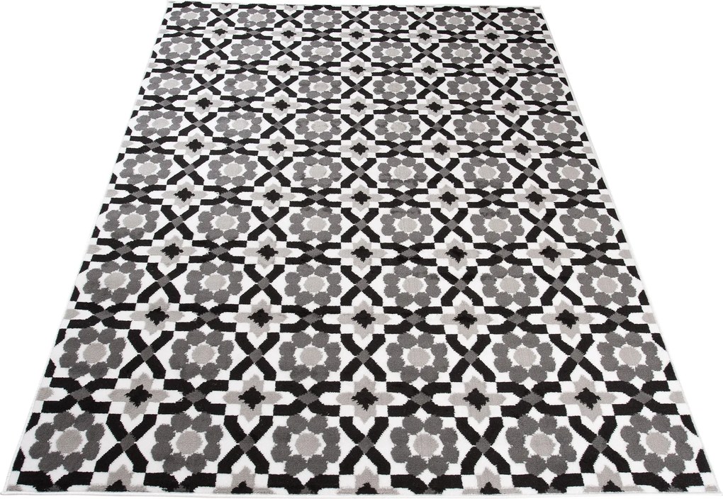 TA Koberec Z645F WHITE MAYA PP EYM Rozmer: 160x220 cm