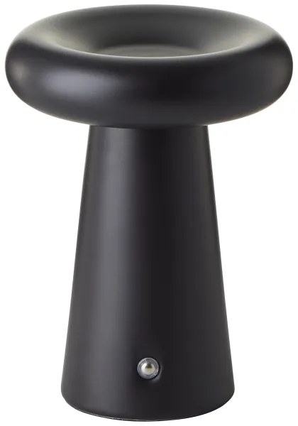 Brilliant LED stmievateľná dotyková stolná lampa MUFFIN LED/3W/5V USB IP44 čiern