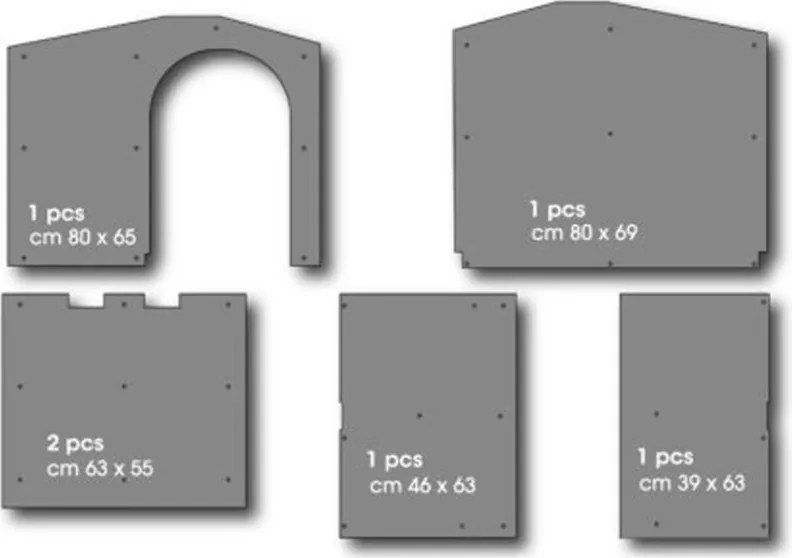 BAMA Izolačná sada pre psiu búdu LR