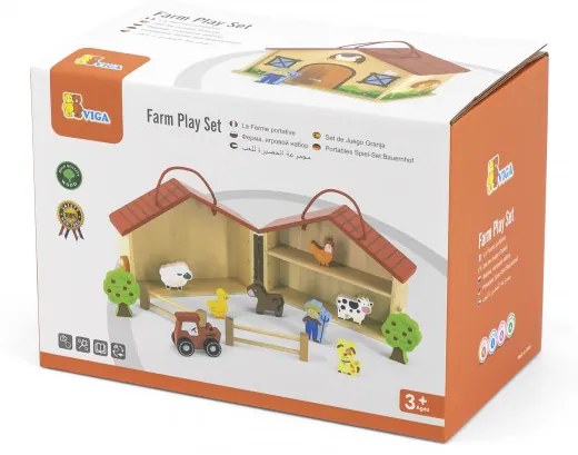 Súprava v kufríku Viga 51618 farma