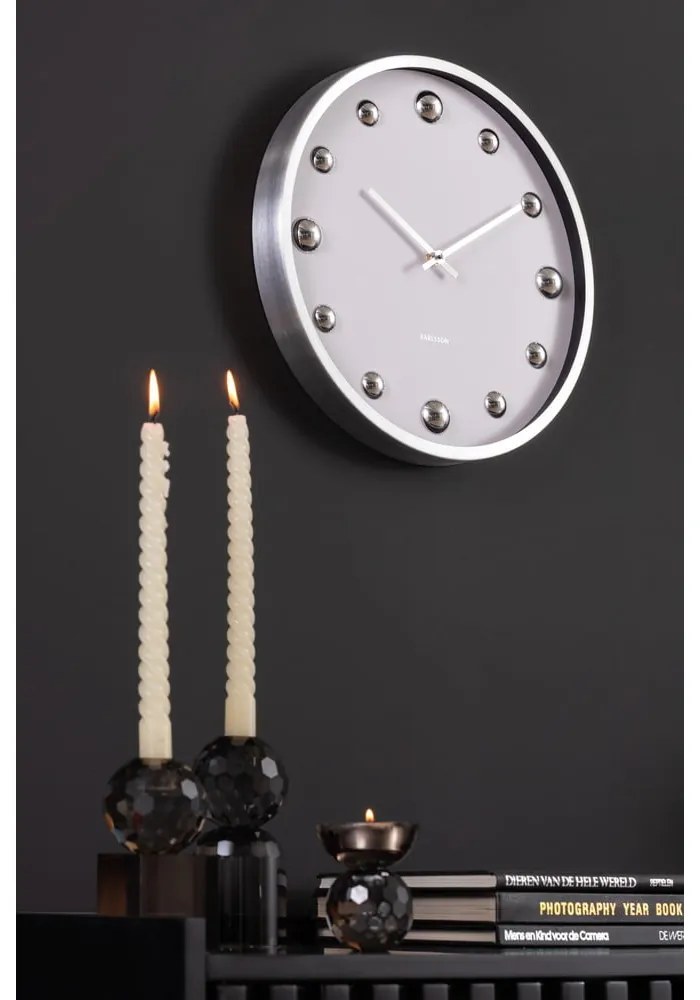 Nástenné hodiny ø 35,5 cm Shiny Dots – Karlsson