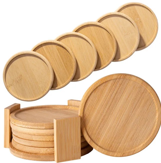 Sada podložiek pod poháre EMERALD (6 ks)