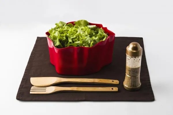 Multifunkčná misa Qualy Flow Bowl, červená