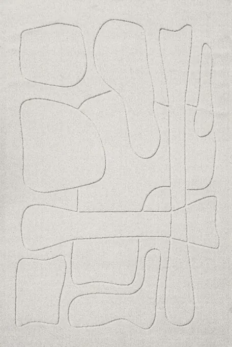 Koberec Agnella Morphic Morphic svetlosivý