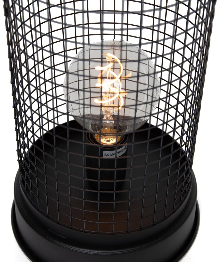 Moderná stolová lampa šedá 52 cm - Horario